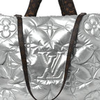 Econyl Monogram Pillow Giant Onthego GM Silver