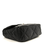 Lambskin Quilted Large Chanel 19 Flap Black