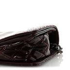 Patent New Medium Boy Reverso Flap Burgundy