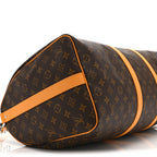 Monogram Macassar Keepall Bandouliere 50 Safran Yellow