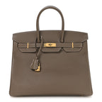 Epsom Birkin 35 Etoupe