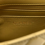 Aged Calfskin Quilted 2.55 Reissue 224 Flap  Khaki