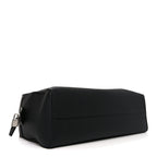 Matte Grained Calfskin India 15.75 Black