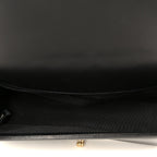 Lambskin Quilted Medium Boy Flap Black