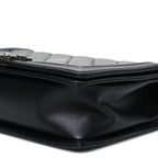 Lambskin Quilted New Medium Boy Flap Black