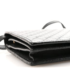 Microguccissima Crossbody Wallet Black