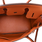 Taurillon Clemence Birkin 30 Orange