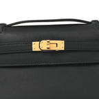 Swift Kelly Pochette Clutch Black