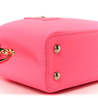 Taurillon Monogram Tuffetage Capucines Mini Fluo Pink