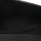 Lambskin Chevron Quilted Medium Boy Flap Black