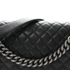Caviar Quilted New Medium Boy Flap Black
