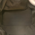 Suede Quilted Medium Chanel 25 Handbag Dark Grey