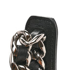 Shiny Goatskin Quilted Medium Chanel 19 Flap Black