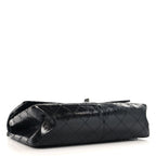 Glazed Calfskin Quilted 2.55 Reissue 226 Flap So Black