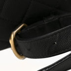 Caviar Quilted Filigree Waist Bag Black