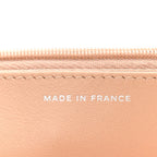 Caviar Quilted Wallet on Chain WOC Beige