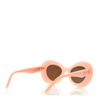 Acetate Curvy Round Sunglasses LW40112I Pink