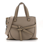 Calfskin Mini Gate Tote Light Oat