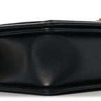 Calfskin Quilted New Medium Boy Flap Black