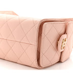 Caviar Quilted Mini Chanel 25 Handbag Light Pink