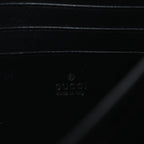 Calfskin Matelasse GG Marmont Chain Wallet Black