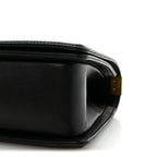 Lambskin Quilted Medium Boy Flap Black