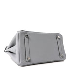 Togo Birkin 25 Gris Pantin