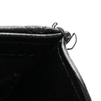 Lambskin Quilted Mini Trendy CC Clutch With Chain So Black