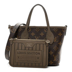 Monogram Neverfull Inside Out Bandouliere BB Dark Fango