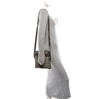 GG Supreme Monogram Web Small Ophidia Messenger Bag Brown
