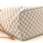 Damier Azur Neo Neverfull GM Rose Ballerine