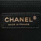 Calfskin Quilted New Medium Boy Flap Black