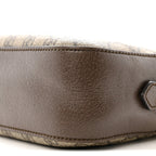 GG Supreme Monogram Web Neo Vintage Shoulder Bag Beige New Acero Crop
