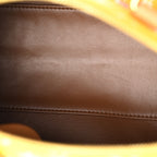 Calfskin Monogram Speedy P9 Bandouliere 25 Jaune Mat