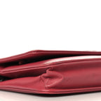 Calfskin Quilted Boy Wallet On Chain WOC Pink