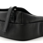 Soft Grained Calfskin XS Military Messenger Bag Black
