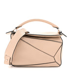 Calfskin Small Puzzle Bag Ash