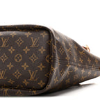 Monogram Inside Out Neverfull Bandouliere MM Rouge Sari