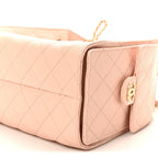 Caviar Quilted Small Chanel 25 Handbag Light Pink