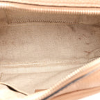 Pebbled Calfskin Small Soho Disco Bag Rose Beige