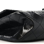 Glazed Calfskin Quilted 2.55 Reissue 226 Flap So Black