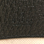 Jacquard Black Denim GG Monogram Textured Dollar Calfskin Mini Jackie 1961 Hobo Black Ivory