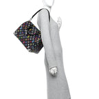 LV X TM Monogram Multicolor Speedy Soft 30 Black