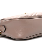 Calfskin Matelasse Small GG Marmont Chain Shoulder Bag Porcelain Rose
