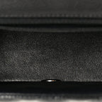 Caviar Quilted Mini Square Flap Black