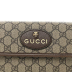 GG Supreme Monogram Neo Vintage Web Belt Bag Brown
