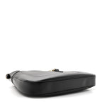 Ancora Calfskin Medium Jackie Shoulder Bag Black