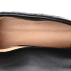 Calfskin Matelasse Monochrome GG Marmont Chain Belt Bag Black