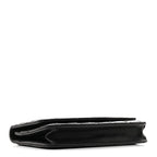Calfskin Whipstitch Wallet On Chain WOC Black