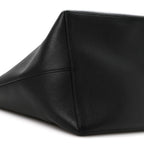 Grained Calfskin Park Tote Three Black